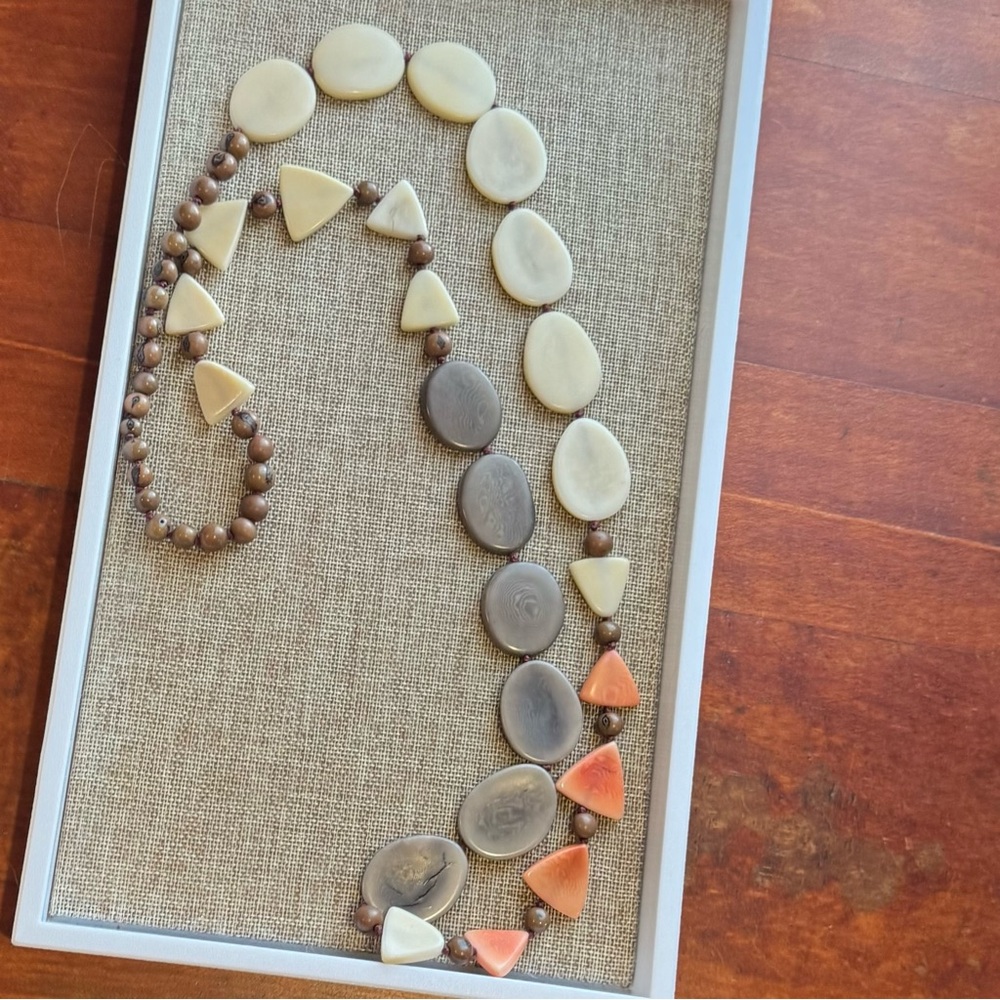 Noonday Collection Multi-Color Seeds Necklace - Picture 3 of 3